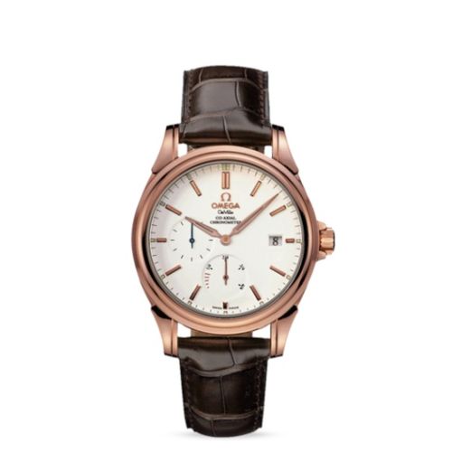 Omega De Ville Co-Axial 38.7 Power Reserve Red Gold / White